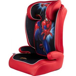 Tataway Marvel Spiderman i-Size R129, siège auto pour enfant de 15 à 36 kg (3,5 à 12 ans), 100-150 cm, groupe 2/3, s'installe avec une ceinture à 3 points, rouge (Mister Shopping, neuf)