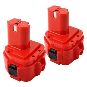 2X Exmate 12V 3.5Ah Ni-MH Batterie pour Makita PA12 1220 1222 1233 1200 1234 1235 1235B 1235F 1235A 192696-2 192698-8 192598-2 192681-5 192698-A 193138-9 193157-5 (Exmate EU, neuf)