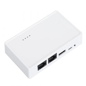 Serveur d'impression sans Fil USB, Serveur d'impression avec LAN/Pont 10/100 Mbps, Prise en Charge des Modes Filaire/sans Fil/, pour Windows, Mac et Toutes Les (Aisewded, neuf)