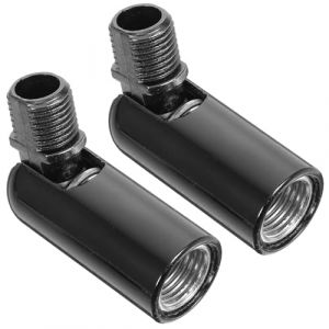 IWOWHERO 2 pi&egrave;ces Adaptateur Suspension Plafonnier avec Rotule Orientable pour Douille Lampe Convertisseur pour Applique Murale et &Eacute;clairage Suspendu Installation Facile (Ssaaya, neuf)