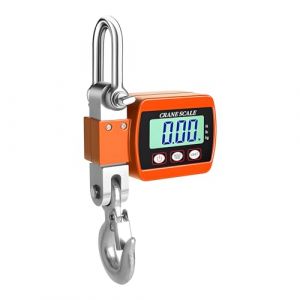 QUMOX Balance &agrave; grue num&eacute;rique 500 kg/1 100 lb &ndash; Balance suspendue robuste avec &eacute;cran LCD, fonction tare/maintien, unit&eacute;s multiples (kg/lb/N) &ndash; Balance &agrave; crochet industrielle (SHOWYAN LIMITED, neuf)