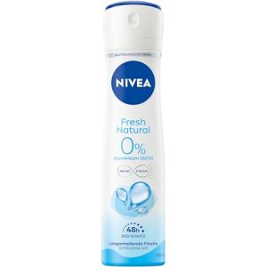 NIVEA Fresh Natural Déodorant en spray sans aluminium (ACH) avec soin doux, déodorant antibactérien avec protection 48 heures et formule Infinifresh unique (150 ml) (CorpoeCapelli, neuf)