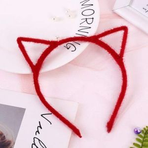 LINLINCD Cosplay Perruque Mickey Oreilles de Chat Mignon Bandeau Minnie en Peluche Accessoires de Cheveux Multicolore Outil de Coiffure pour Adultes Fête Enfant Selfie Oreilles de Chat 2 (qiu lai shan mao hang, neuf)