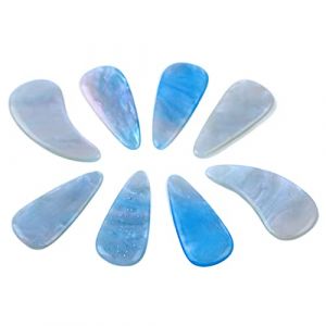 8Pcs Guzheng Finger Picks Guzheng Finger Picks, Guzheng Nail Covers Élastique Professionnel Guzheng Nail Covers Réutilisables Instrument à Cordes Pièces de Rechange (Couleur du (Chasoe, neuf)