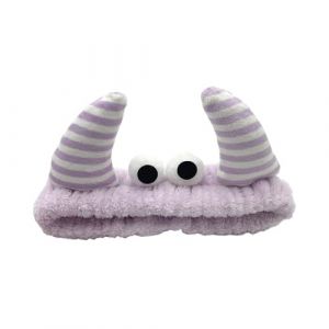 Adorkable Serre-tête de clown pour bal d'anniversaire Motif corne de dessin animé avec yeux colorés (whuihui, neuf)