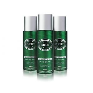Brut Original Lot de 3 déodorants pour le corps 200 ml (CorpoeCapelli, neuf)