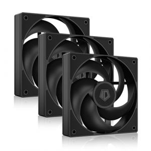 ID-COOLING AS-120-K TRIO Lot de 3 ventilateurs de boîtier 120 mm (ID-COOLING EU, neuf)