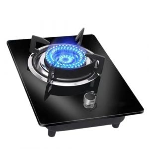 THEGA Gaziniere Gaz - R&eacute;chaud &Agrave; Gaz Portable 5,2 KW, Grand Br&ucirc;leur Wok &Agrave; Anneau De Feu, Conversion Gaz/gaz Propane, avec Protection Anti-Extinction, pour Cuisines Domestiques(NG) (MEISHI MEIKE, neuf)