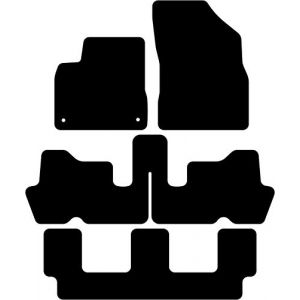 Kovvar Tapis de Sol Compatible avec Citro&euml;n C4 Picasso 2006-2013 Correspondant &agrave; la Version: Grand Picasso | 7 si&egrave;ges | Qualit&eacute;: Premium (Kovvar, neuf)