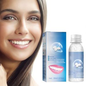 YOFDAL Ciment Dentaire, Mat&eacute;riau Restauration Dentaire, des Perles R&eacute;paration Dents Temporaires Gel Gel Dents pour Le Film TV Cosm&eacute;tique, 10g (Stivenimallmass O&Uuml;, neuf)