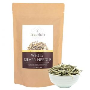 White Silver Needle 100g, Th&eacute; blanc chinois en vrac avec feuilles et bourgeons, Th&eacute; blanc chinois de qualit&eacute; sup&eacute;rieure, TeaClub (TeaClub, neuf)