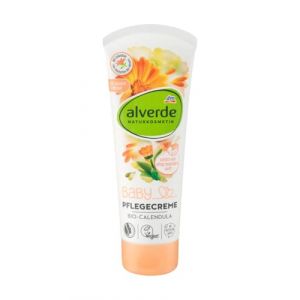 alverde BABY Baby Cr&egrave;me de soin pour le visage et le corps au calendula 100 ml (ABglam, neuf)