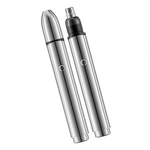 Tondeuse électrique rechargeable pour poils de nez - Grattoir électrique pour poils nasaux - Convient pour homme (YOUKELAI, neuf)