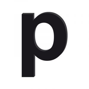 Adzif.biz Le sticker de decoration - Lettre D&eacute;corative Verre Acrylique Noir. Lettrage Adh&eacute;sif Verre Synth&eacute;tique. Lettre Autocollante pour Pr&eacute;nom, D&eacute;coration Mariage, Enseigne (Forum France, neuf)