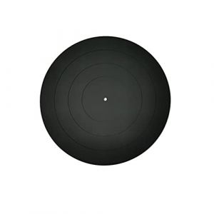LEXIANG Tapis de Plateau de Platine Vinyle - Conception en Caoutchouc de Silicone de qualit&eacute; Audiophile Universelle pour Tous Les phonographes de lecteurs de disques Vinyle LP (BIlinli, neuf)
