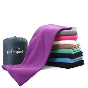 Gipfelsport Sac de couchage en microfibre Violet (gipfelsport, neuf)