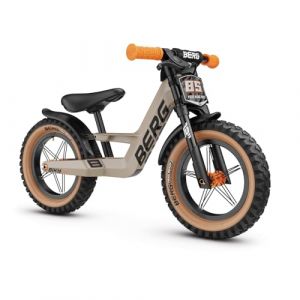 BERG Biky Trail Sand Draisienne Enfant 2 Ans, Vélo 12 Pouces avec Frein à Main, Cadre Léger en Magnésium, Apprentissage de l’équilibre, Velo Enfant Dès 2 Ans (BERG | The Outdoors Is Yours, neuf)