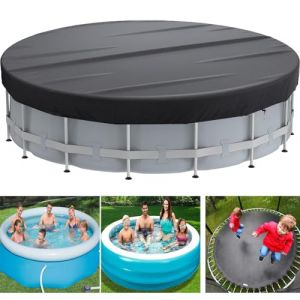 Bache Hivernage Piscine Hors Sol 550, 420D Oxford Tissu B&acirc;Che Hivernage Piscine Hors Sol, Bache Piscine Hivernage Imperm&eacute;Able Et Ind&eacute;Chirable, Convient &agrave; Tous Les Types De Piscines (toothhealth, neuf)