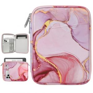 Vinabilia 6-7" Protectrice Housse pour 7" Nouveau Kindle Paperwhite et Kindle Colorsoft Signature Edition, 6" Kindle 11e Génération, Sac de Transport pour Kindle Oasis E-Reader,Rose Nuageux (Buyjoyful, neuf)