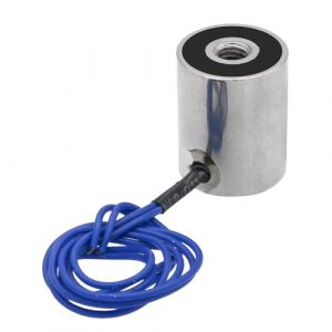 Électroaimant DC 12V 25N 5.5LB/2.5kg ventouse ventouse ronde solénoïde levage cylindre 20x25mm (Uxney -FR, neuf)