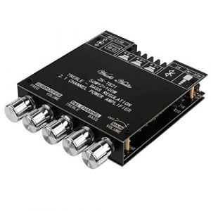 Hi-FI Amplificateur,Mini Bluetooth 5.0 Module d'amplificateur,TB21 2.1 canaux st&eacute;r&eacute;o Audio Board 50W&times;2+100W Caisson de Basses Amplificateur num&eacute;rique (Sikkeby-FR, neuf)