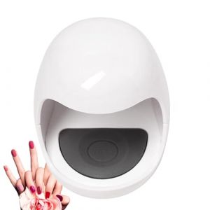 Rurunklee Lampe à ongles en gel, lampe de durcissement des ongles, petit séchoir à ongles en gel, lampe de vernis à ongles à un doigt, lampe UV de charge USB pour vernis à ongles, gel de construction (zhrnfm, neuf)