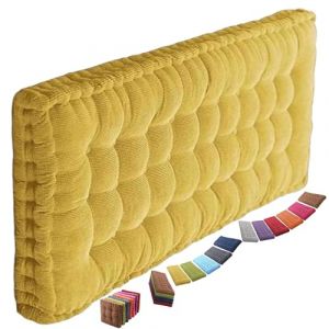 uyeoco Coussin de Siège de Banc Jardin 200/180/160/150/120/110cm,Coussin de Banc 8-10 d'épaisseur, Coussin de Banc l'intérieur, l'extérieur et Le Patio Assise Coussin(2@,50x130cm) (ploootred, neuf)