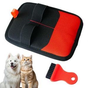 ETUCYNG Outil d'Enl&egrave;vement des Poils d'Animaux,Outil De Nettoyage Profond Des Poils D'Animaux - Gants de Toilettage et Massage pour Chats | pour Canap&eacute; Tapis Meuble V&ecirc;tement Nappe Sofa Coussin Si&egrave;ge (crossid, neuf)