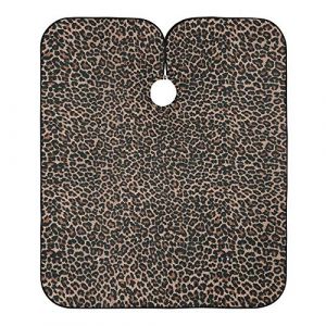 Animal Guépard À Imprimé Léopard Cape De Coupe Imperméable Peignoir Coiffure Antistatique Robe De Coiffure Pour Barber Salon Barbiers 140X168Cm (guangzhouhongchenmaoyishanghanggerenduzi, neuf)