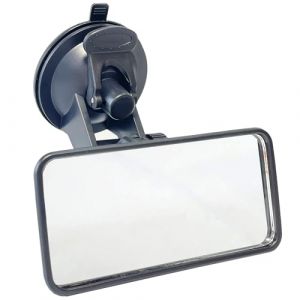 KITBEST Rétroviseur pour test de conduite, miroir de voiture pour bébé, rétroviseur intérieur adhésif pour instructeur de conduite, examen, leçon de conducteur, pour bébé sur le siège arrière de (KitBest, neuf)