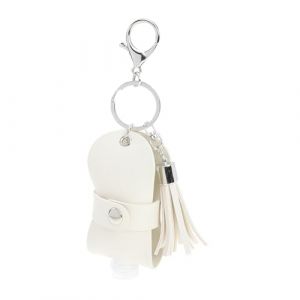 VICASKY Porte Bouteille Cl&eacute; Portable Plastique avec &Eacute;tui Cuir pour Sac &agrave; Dos et Voyage Porte Cl&eacute;s Pratique pour Bouteille de Liquide (Covenant of Nauru, neuf)