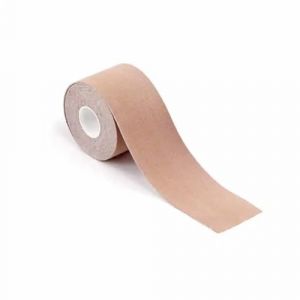 BWYA Trans Tape – Transtape Adhésif Poitrine – Bande Poitrine Hypoallergénique, Résistante à l’Eau – Compression Confortable – Largeurs 5cm, 7,5cm, 10cm, 15cm (Sable, 5 cm x 5 m) (BWYA - Be Who You Are, neuf)