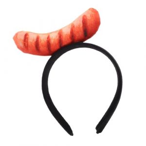 OATIPHO Bandeau Tête Alimentaire Humoristique Pour Fête Accessoire De Costume Cosplay Imitation Hot-dog Pour Photos Et Animations (Tsun Ki-sung, neuf)