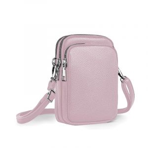 Casecond Sacs Bandouli&egrave;re Femme Petit Sac T&eacute;l&eacute;phone Portable Crossbody Mini Pochette en PU Cuir Porte Portefeuille Sac &agrave; Main Sangle Sacoche pour iPhone 16 Pro Max Samsung Xiaomi BIS zu 7.5" Violet (Erlesw, neuf)