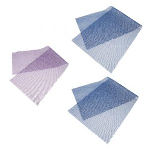 NOLITOY 3pi&egrave;ces &Eacute;ponge &agrave; Dos Exfoliante Lani&egrave;re De Bain Et Serviette De Douche Pour Massage Du Dos Accessoires De Douche (M.Meteorite, neuf)