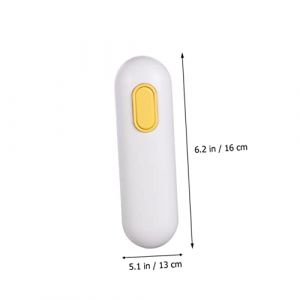 HEMOTON Brosse de Massage pour Animaux avec Peigne Automatique Poils Morts Outil de Toilettage Confortable pour Chiens et Brosse Blanche Facile à Nettoyer (Heather Healy, neuf)