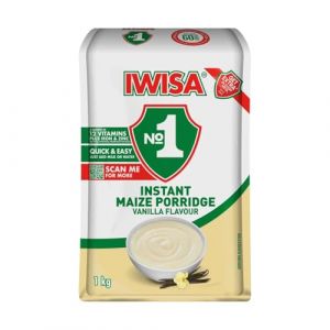 Iwisa Porridge Saveur vanille (Broadway Candy Co, neuf)