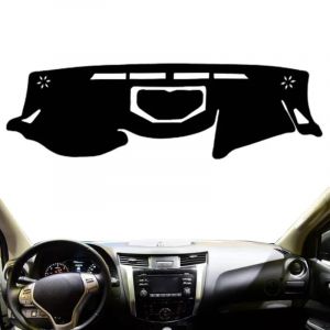 LDKH Tapis de Tableau de Bord pour Nissan NP300 Navara Renault Alaskan D23 2014-2019, Protection Solaire Antid&eacute;Rapante, Couverture de Tableau de Bord, Protecteur de Tapis (SONGYANG STORE, neuf)