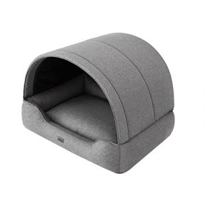 Doggy Panier pour Chien, Panier pour Chien, Panier pour Chat, Niche pour Chien, Panier pour Chien Canap&eacute; Panier Coussin Chien Couchage Graphite 82x58cm (TexCorp, neuf)