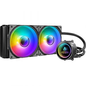 Azza LCAZ-240C-ARGB Système de refroidissement pour ordinateur Processeur Refroidissement liquide 12 cm Noir 1 pièce(s) (MegaMobile, neuf)