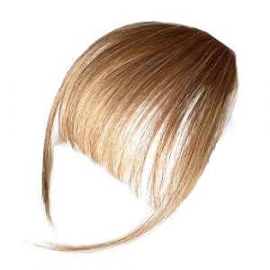 Frange &agrave; clipser, frange &agrave; clipser en vrais cheveux | Perruque de cheveux humains pour femmes, frange &agrave; clipser - Petite amie s&oelig;ur frange avec tempes Extensions de cheveux quotidiens pour la photograp (mooperd, neuf)