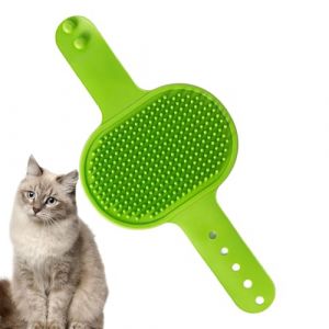 Chat auto-criant, coin de chat de soins, brosse à cheveux portable autonettoyante en silicone pour meubles pieds de chaise rembourrés Retirer le banc à cheveux, en silicone robuste, sert ce chat (DAOXAG, neuf)