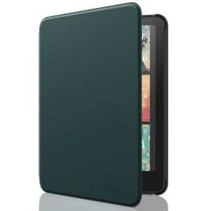 MoKo Étui Compatible avec 7" Kindle Paperwhite (12th Generation-2024) and Kindle Colorsoft Signature Edition 2024, Etui léger avec Auto Wake/Sleep pour Kindle Paperwhite 2024, Vert Nuit (Amoi Channel, neuf)