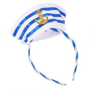 CRILSTYLEO Bandeau Marin Décoratif Pour Cosplay Accessoire De Costume Nautique Pour Fêtes Carnaval Et Halloween Élégant Et Unique (Yolena, neuf)