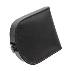 Visconti Collection Monza Porte-Monnaie Cuvette pour Pièces en Cuir de Tannage Vegétal TRY5 Noir (AshlieCraft Ltd, neuf)