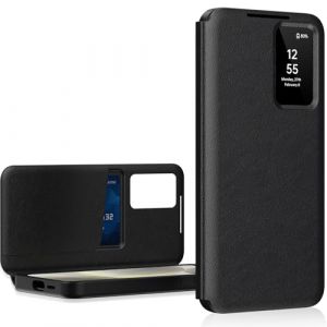 Nshkeji Coque pour Samsung S25 Ultra Clear View, Etui Smart View, Flip Folio Cover à Rabat, Étui Portefeuille Galaxy S25 Ultra Clear View, 360 Full Clapet Protection Case S25 Ultra 5G (Nshkeji, neuf)