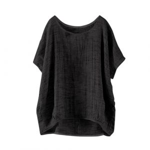 Vetements Femme Grande Taille Soldes Chemisier Violet Femme Blouse 100% Coton Chimie Haut Paillettes Femme Tee Shirt Epaule Denudee Femme Tunique Femme Bleu Turquoise Commandes en Cours Solde (CHOHJIA, neuf)