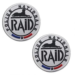 Écusson brodé à coudre avec emblème de l'armée nationale française CSI ADS CDSF BRI (APBVIHL, neuf)