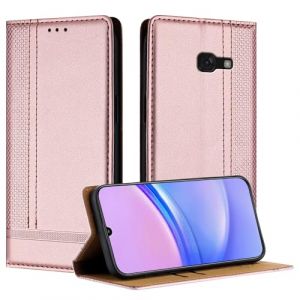 Mo-Beauty Coque pour Samsung Galaxy A320 / A3 2017, Etui pour Samsung A3 2017, Housse avec Fermeture Magn&eacute;tique Porte Cartes 360 Degr&eacute;s Antichoc Protection Stand Fonction - Or Rose (Mo-Beauty EU Store, neuf)
