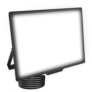 RIGIDON 200W Projecteur LED, 20000LM Spot Led Ext&eacute;rieur, 6000K Blanc Froid Ext&eacute;rieur Eclairage de S&eacute;curit&eacute;, IP66 Etanche &Eacute;clairage mural d'ext&eacute;rieur pour Jardin, Garage, Cour, Entr&eacute;e,Terrasse (JIANDAO, neuf)